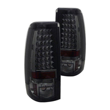 Load image into Gallery viewer, Spyder LED Tail Lights GMC Sierra (99-07) Black / Red Clear / Smoke Tinted - Version 1 / Smoke Alternate Image