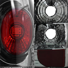 Load image into Gallery viewer, Spyder Euro Style Tail Lights GMC Sierra (99-07) Black / Chrome / Black Smoke / Smoke - V1 / Black Smoke Alternate Image