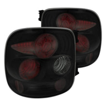 Load image into Gallery viewer, 114.19 Spyder Euro Style Tail Lights Chevy Silverado Stepside (99-04) Black / Chrome / Black Smoke - Redline360 Alternate Image