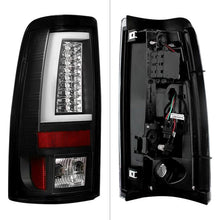 Load image into Gallery viewer, 174.85 Spyder LED Tail Lights Chevy Silverado 1500/2500 Non-Stepside (99-02) Black / All Black / Red Clear / Red Smoke / Smoke - Redline360 Alternate Image