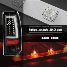 Load image into Gallery viewer, Spyder LED Tail Lights GMC Sierra (99-07) Black / Red Clear / Smoke Tinted - Version 1 / Black Smoke Alternate Image