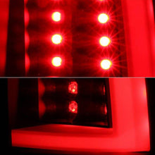 Load image into Gallery viewer, Spyder LED Tail Lights GMC Sierra (99-07) Black / Red Clear / Smoke Tinted - Version 1 / Black Smoke Alternate Image