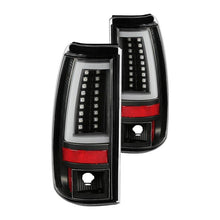 Load image into Gallery viewer, 174.85 Spyder LED Tail Lights Chevy Silverado 1500/2500 Non-Stepside (99-02) Black / All Black / Red Clear / Red Smoke / Smoke - Redline360 Alternate Image