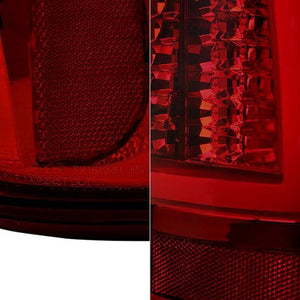 174.85 Spyder LED Tail Lights Chevy Silverado 1500/2500 Non-Stepside (99-02) Black / All Black / Red Clear / Red Smoke / Smoke - Redline360