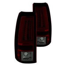 Load image into Gallery viewer, 174.85 Spyder LED Tail Lights Chevy Silverado 1500/2500 Non-Stepside (99-02) Black / All Black / Red Clear / Red Smoke / Smoke - Redline360 Alternate Image