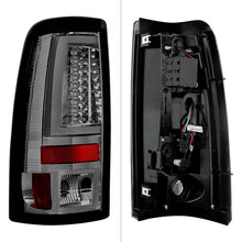 Load image into Gallery viewer, 174.85 Spyder LED Tail Lights Chevy Silverado 1500/2500 Non-Stepside (99-02) Black / All Black / Red Clear / Red Smoke / Smoke - Redline360 Alternate Image