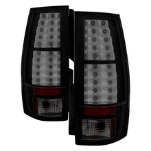 Load image into Gallery viewer, Spyder LED Tail Lights Chevy Suburban/Tahoe (07-14) Black / Black Smoke / Chrome / Red Clear / SmokeSmoke / Smoke - Version 1 / Black Alternate Image