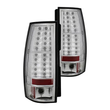 Load image into Gallery viewer, Spyder LED Tail Lights Chevy Suburban/Tahoe (07-14) Black / Black Smoke / Chrome / Red Clear / SmokeSmoke / Smoke - Version 1 / Chrome Alternate Image