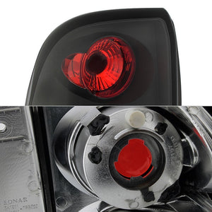 114.19 Spyder Euro Style Tail Lights Chevy TrailBlazer (02-09) Black or Smoke - Redline360