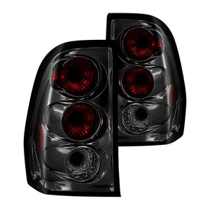 114.19 Spyder Euro Style Tail Lights Chevy TrailBlazer (02-09) Black or Smoke - Redline360