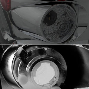 114.19 Spyder Euro Style Tail Lights Chevy TrailBlazer (02-09) Black or Smoke - Redline360