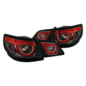 348.28 Spyder LED Tail Lights Chevy SS (2014-2016) Black - Redline360