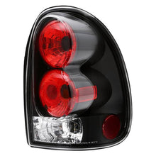 Load image into Gallery viewer, Spyder Euro Style Tail Lights Dodge Caravan/Grand Caravan (96-00) Black / Chrome / Smoke - Black Alternate Image