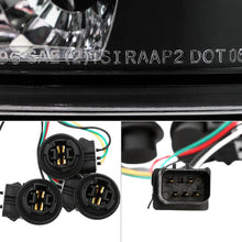 Load image into Gallery viewer, Spyder Euro Style Tail Lights Dodge Caravan/Grand Caravan (96-00) Black / Chrome / Smoke - Black Alternate Image