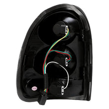 Load image into Gallery viewer, Spyder Euro Style Tail Lights Dodge Caravan/Grand Caravan (96-00) Black / Chrome / Smoke - Black Alternate Image