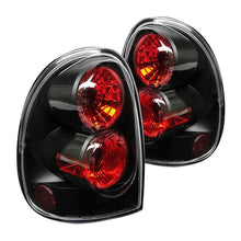 Load image into Gallery viewer, Spyder Euro Style Tail Lights Dodge Durango (98-03) Black / Smoke Tinted - Black Alternate Image