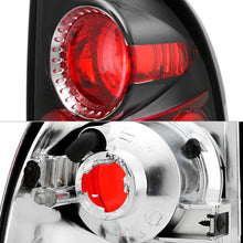 Load image into Gallery viewer, Spyder Euro Style Tail Lights Dodge Dakota (97-04) Black / Chrome / Smoke - Black Alternate Image