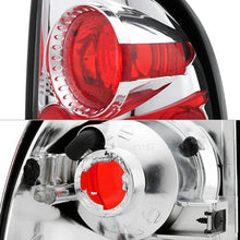 Load image into Gallery viewer, Spyder Euro Style Tail Lights Dodge Dakota (97-04) Black / Chrome / Smoke - Black Alternate Image