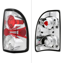 Load image into Gallery viewer, Spyder Euro Style Tail Lights Dodge Dakota (97-04) Black / Chrome / Smoke - Black Alternate Image