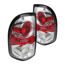 Load image into Gallery viewer, Spyder Euro Style Tail Lights Dodge Dakota (97-04) Black / Chrome / Smoke - Chrome Alternate Image