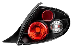 122.04 Spyder Euro Style Tail Lights Dodge Neon (2000-2002) Black - Redline360