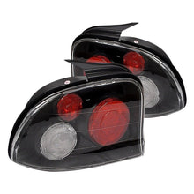 Load image into Gallery viewer, 129.89 Spyder Euro Style Tail Lights Dodge Neon (1995-1999) Black - Redline360 Alternate Image