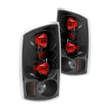 Load image into Gallery viewer, Spyder Euro Style Tail Lights Dodge Ram (2002-2006) Black / Black Smoke / Smoke - Black Alternate Image