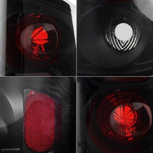 Load image into Gallery viewer, Spyder Euro Style Tail Lights Dodge Ram (2002-2006) Black / Black Smoke / Smoke - Black Alternate Image