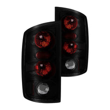 Load image into Gallery viewer, Spyder Euro Style Tail Lights Dodge Ram (2002-2006) Black / Black Smoke / Smoke - Black Smoke Alternate Image