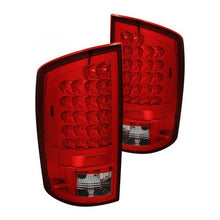 Load image into Gallery viewer, Spyder LED Tail Lights Dodge Ram (02-06) Black / Black Smoke / Chrome / Red Clear / Smoke - Version 1 / Red Clear Alternate Image