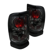 Load image into Gallery viewer, Spyder Euro Style Tail Lights Dodge Ram (1994-2002) Black / Chrome / Smoke - Smoke Alternate Image