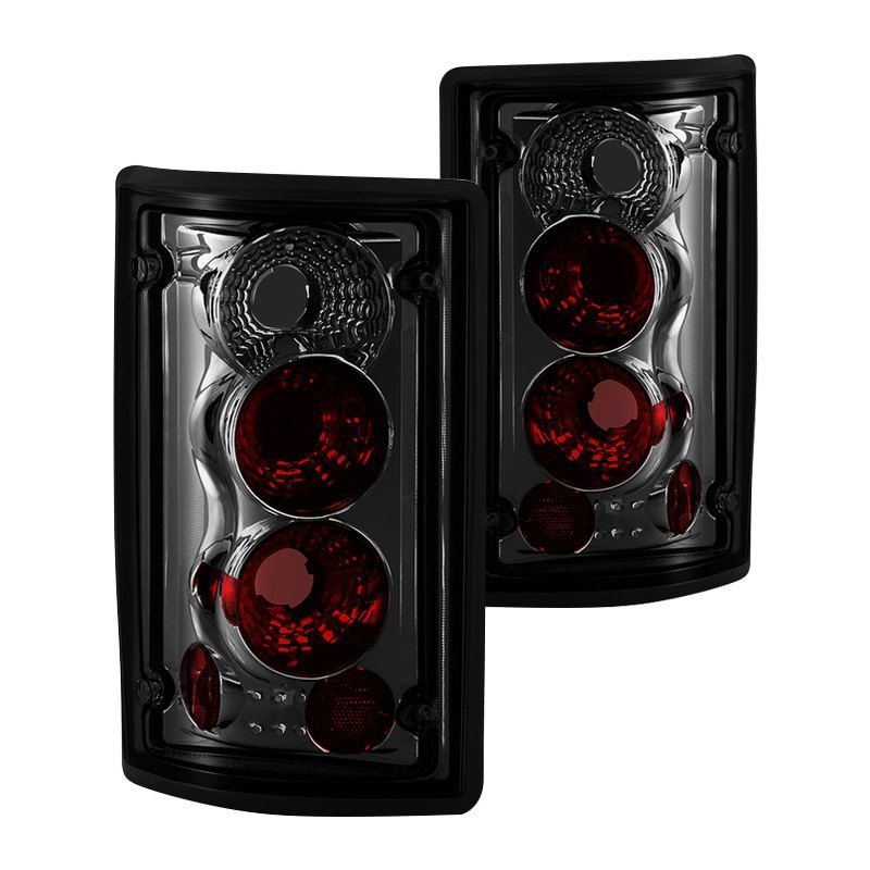 Spyder Tail Lights Ford Excursion (2000-2006) Euro Style Black