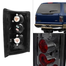 Load image into Gallery viewer, 109.91 Spyder Euro Style Tail Lights Ford Excursion (2000-2006) Black / Chrome / Smoke - Redline360 Alternate Image