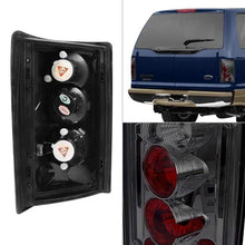 Load image into Gallery viewer, 109.91 Spyder Euro Style Tail Lights Ford Econoline Van (95-06) Black / Chrome / Smoke - Redline360 Alternate Image