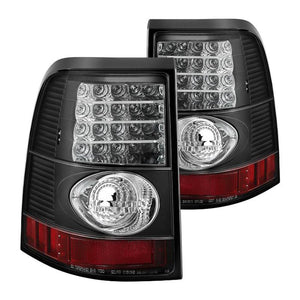 206.97 Spyder LED Tail Lights Ford Explorer 4Dr [Non-Sport Trac] (02-05) Black or Smoke - Redline360