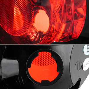 96.35 Spyder Euro Style Tail Lights Ford F150 Flareside [Non-Supercrew] (01-03) Black or Chrome - Redline360