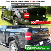 Load image into Gallery viewer, Spyder LED Tail Lights Ford F150 Styleside (04-08) Black / Black Smoke / Chrome / Red Clear - V1 / Black Alternate Image