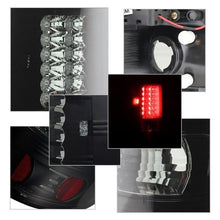 Load image into Gallery viewer, Spyder LED Tail Lights Ford F150 Styleside (04-08) Black / Black Smoke / Chrome / Red Clear - V1 / Black Alternate Image