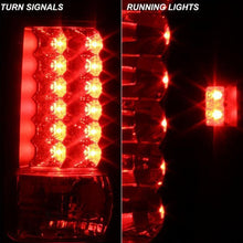 Load image into Gallery viewer, Spyder LED Tail Lights Ford F150 Styleside (04-08) Black / Black Smoke / Chrome / Red Clear - V1 / Black Alternate Image