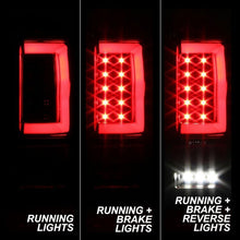 Load image into Gallery viewer, Spyder LED Tail Lights Ford F150 Styleside (04-08) Black / Black Smoke / Chrome / Red Clear - V1 / Black Alternate Image