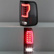 Load image into Gallery viewer, Spyder LED Tail Lights Ford F150 Styleside (04-08) Black / Black Smoke / Chrome / Red Clear - V1 / Black Alternate Image
