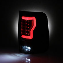 Load image into Gallery viewer, Spyder LED Tail Lights Ford F150 Styleside (04-08) Black / Black Smoke / Chrome / Red Clear - V1 / Black Alternate Image