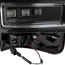 Load image into Gallery viewer, Spyder LED Tail Lights Ford F150 Styleside (04-08) Black / Black Smoke / Chrome / Red Clear - V1 / Black Alternate Image