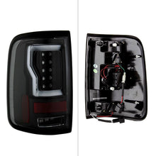 Load image into Gallery viewer, Spyder LED Tail Lights Ford F150 Styleside (04-08) Black / Black Smoke / Chrome / Red Clear - V1 / Black Alternate Image