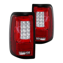 Load image into Gallery viewer, 162.01 Spyder LED Tail Lights Ford F150 Styleside (04-08) Black / Black Smoke / Chrome / Red Clear - Redline360 Alternate Image