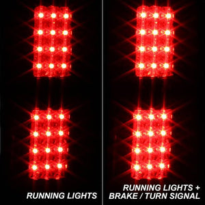 245.51 Spyder LED Tail Lights Ford F150 (09-14) Black / Black Smoke / Chrome / Red Clear / Red Smoke - Redline360