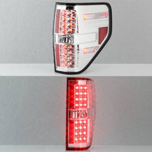 Load image into Gallery viewer, 245.51 Spyder LED Tail Lights Ford F150 (09-14) Black / Black Smoke / Chrome / Red Clear / Red Smoke - Redline360 Alternate Image