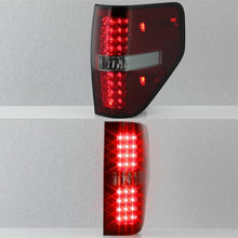 Load image into Gallery viewer, 245.51 Spyder LED Tail Lights Ford F150 (09-14) Black / Black Smoke / Chrome / Red Clear / Red Smoke - Redline360 Alternate Image