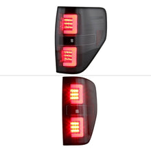 Load image into Gallery viewer, 245.51 Spyder LED Tail Lights Ford F150 (09-14) Black / Black Smoke / Chrome / Red Clear / Red Smoke - Redline360 Alternate Image