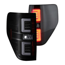 Load image into Gallery viewer, 245.51 Spyder LED Tail Lights Ford F150 (09-14) Black / Black Smoke / Chrome / Red Clear / Red Smoke - Redline360 Alternate Image